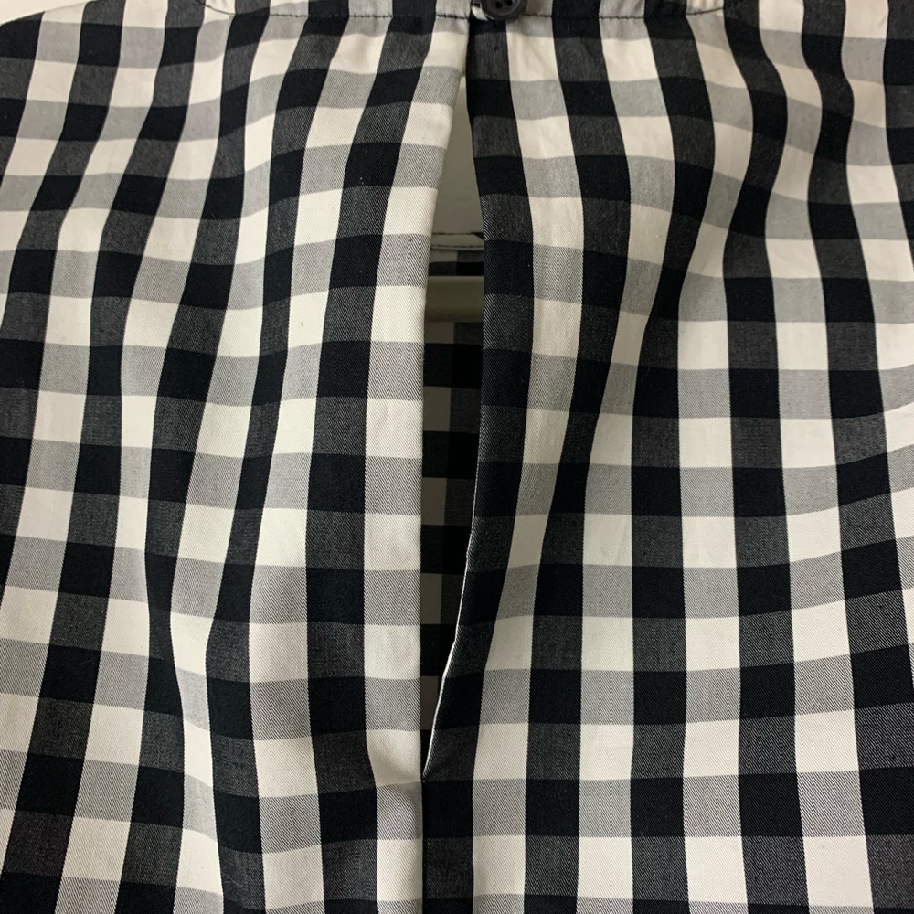 Kate Spade New York Gingham Flutter Sleeve top SZ xs - Picture 4 of 7